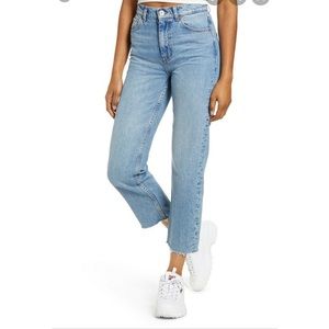 BDG High-Waisted Cropped Kick Flare Jeans